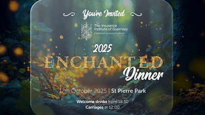 Insurance Institute of Guernsey – 41st Annual Dinner Invitation